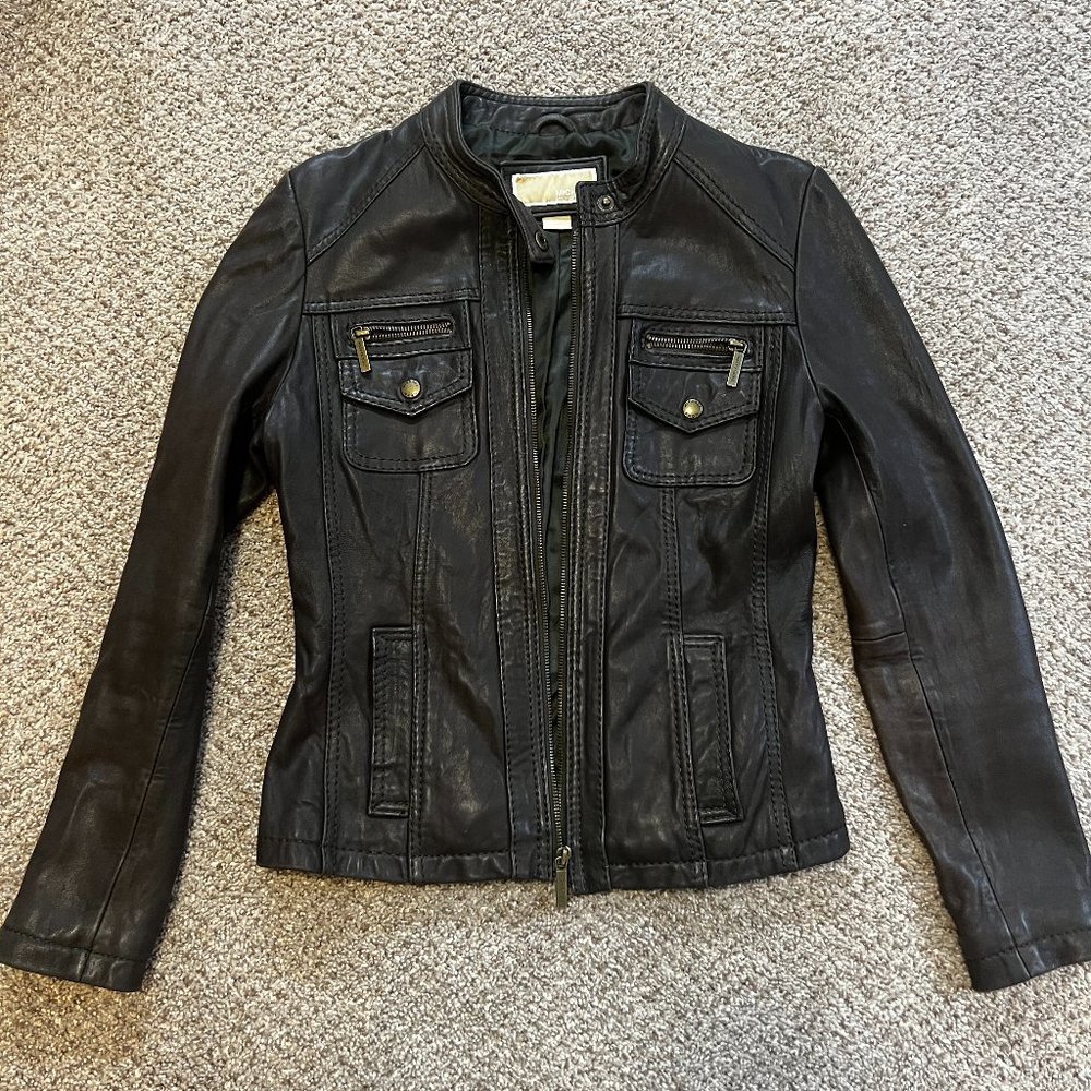 Michael Kors Leather Jacket